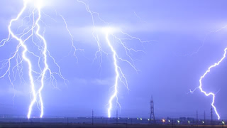 Lightning and Pylon