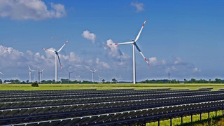 Solar and wind energy